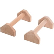 Push Up Bars Calisthenics Equipment, Solid Wood Push Up Handles for Floor Use