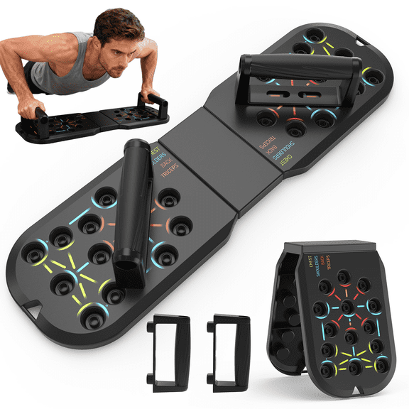 Push-Up Board - Multi-Angle Portable Strength Training Equipment for Home & Gym