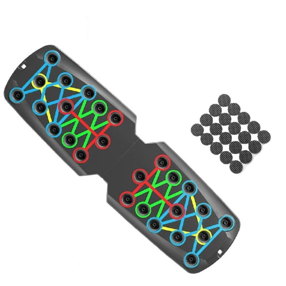 Push Up Boards, Foldable Multifunctional Fitness Push Up Pads Chest Muscle Exercise Homeworkout Equipment Pushup Board