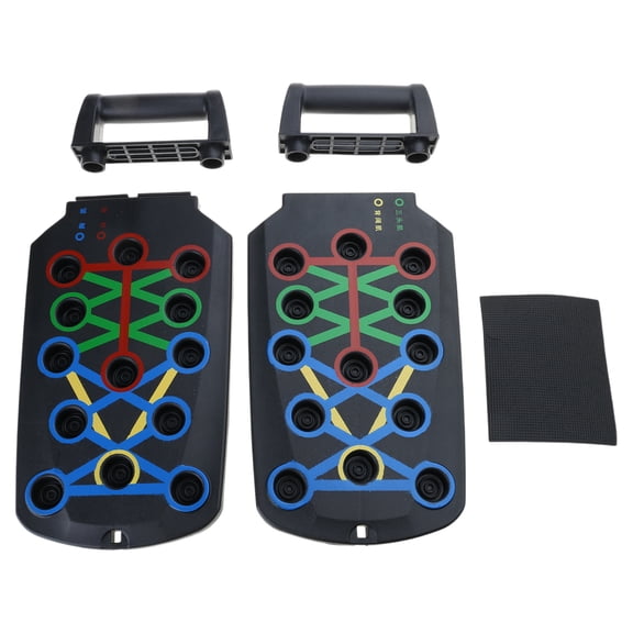 Push Up Boards, Foldable Multifunctional Fitness Push Up Pads Chest Muscle Exercise Homeworkout Equipment Pushup Board