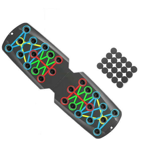 Push Up Boards Multifunctional Foldable Fitness Workout Push up Tool Pushup Stands Exercise Board Muscle Board for Home