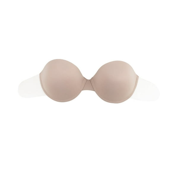 Push Up Bra Backless Adhesive Invisible Strapless Sticky Bra For Backless Dresses With Support