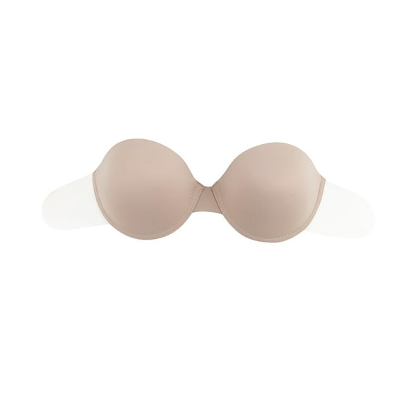 Push Up Bra Backless Adhesive Invisible Strapless Sticky Bra For Backless Dresses With Support