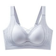 thumbnail image 1 of Push Up Bra For Big Soft Support No Underwire Comfortable Lift Enhancer Seamless Smooth T-Shirt Bra Full Coverage Everyday Wear, 1 of 1