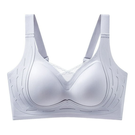 Push Up Bra For Big Soft Support No Underwire Comfortable Lift Enhancer Seamless Smooth T-Shirt Bra Full Coverage Everyday Wear