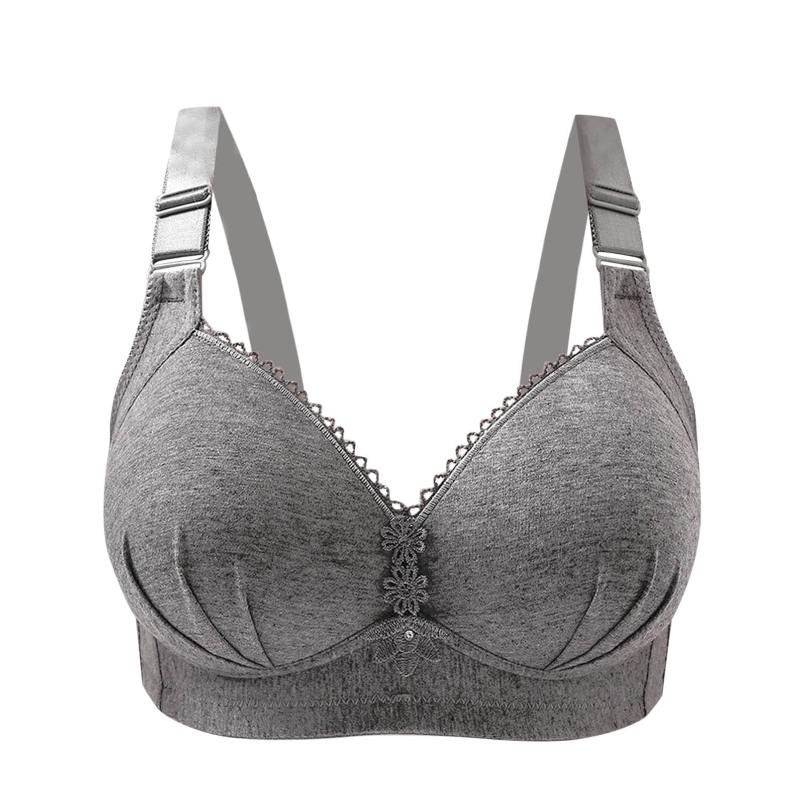 Push Up Bras Sexy T Shirt Bra Full Coverage Unlined Bras with Underwire