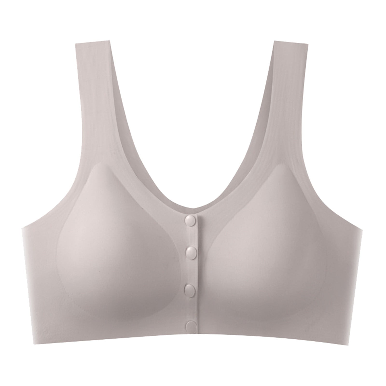 Clearance Push Up Bras for Women Women's Large Ice Silk Front Open ...