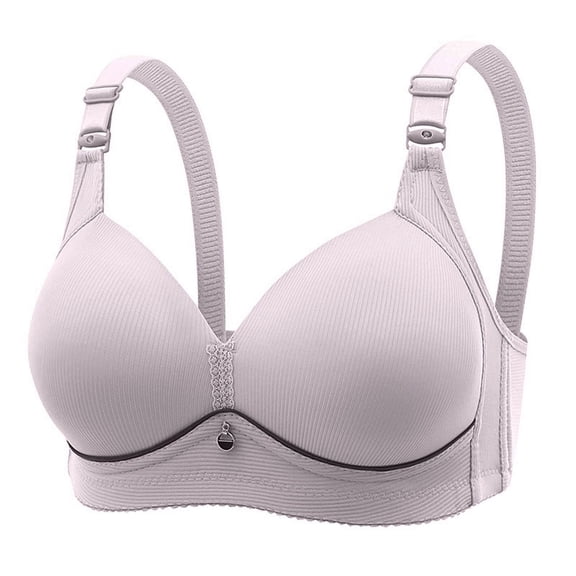 Push Up Bras for Older Women Anti-Sagging Bra Comfortable Adjustable Seamless Liftup and Supportive Bralette