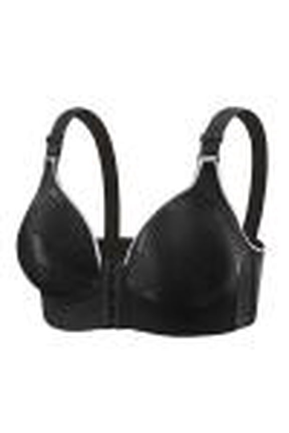 Push Up Bras for Women Front Closure High Impact Padded Sports Workout Bras with Adjustable Straps