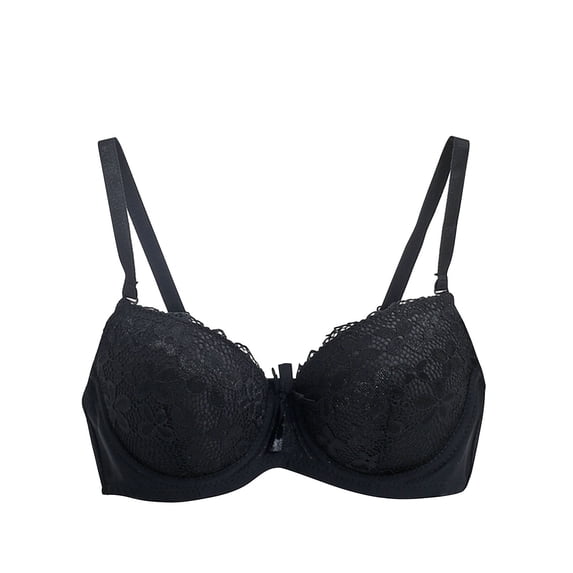 Push Up Bras for Women Full Coverage Supportive Adjustable Breathable Bralette Comfort No Underwire Plus Lace Everyday Bra