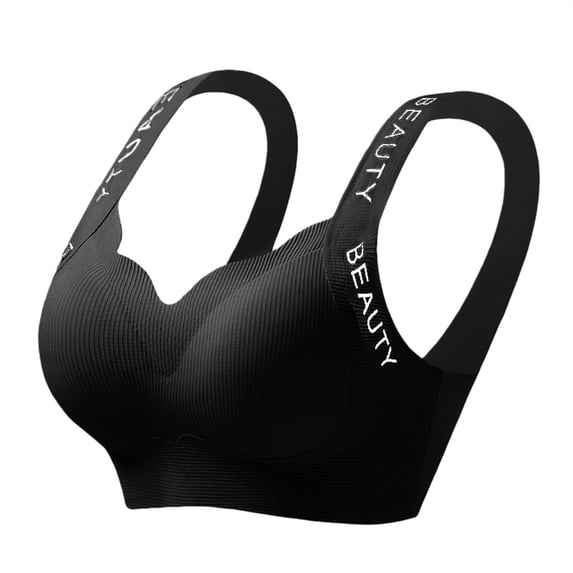 Push Up Bras for Women Full Coverage Supportive Correction Anti Sagging Bra Wireless Bras