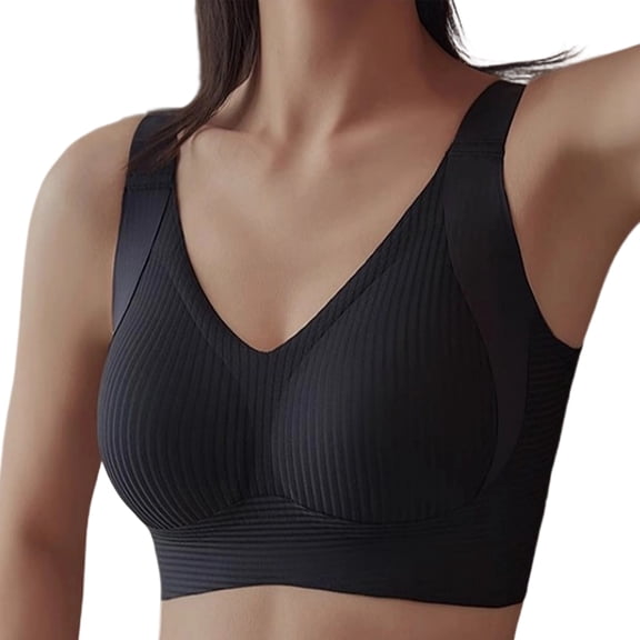 Push Up Bras for Women None Underwire Large Sizes Comfort Breathable Full Coverage Padded Bralette Soft Everyday Bras