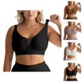 thumbnail image 1 of Push Up Bras for Women Plus Size Full Coverage Wireless Bralettes Comfortable Everyday Bras, 1 of 4
