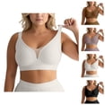 thumbnail image 1 of Push Up Bras for Women Plus Size Full Coverage Wireless Bralettes Comfortable Everyday Bras, 1 of 4