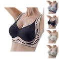 thumbnail image 1 of Push Up Bras for Women Racerback Lifting Seamless Side Support Anti Sagging Bralettes Everyday Bra, 1 of 4