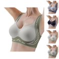 thumbnail image 1 of Push Up Bras for Women Racerback Lifting Seamless Side Support Anti Sagging Bralettes Everyday Bra, 1 of 7