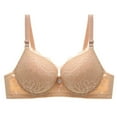 thumbnail image 1 of Push Up Bras for Women T-Shirt Bra Lace Bralettes Supportive Underwire Bras with Adjustable Strap, 1 of 2