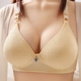 thumbnail image 1 of Push Up Sports Bras for Women,Sports Bras for Women Large Bust,Women's Wireless Bra, Wirefree Bra for Women(Size:40), 1 of 3