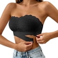 thumbnail image 1 of Push Up Strapless Bras for Women Supportive Bandeau Bra Non Slip Wireless No Underwire Padded Tube Bra, 1 of 9