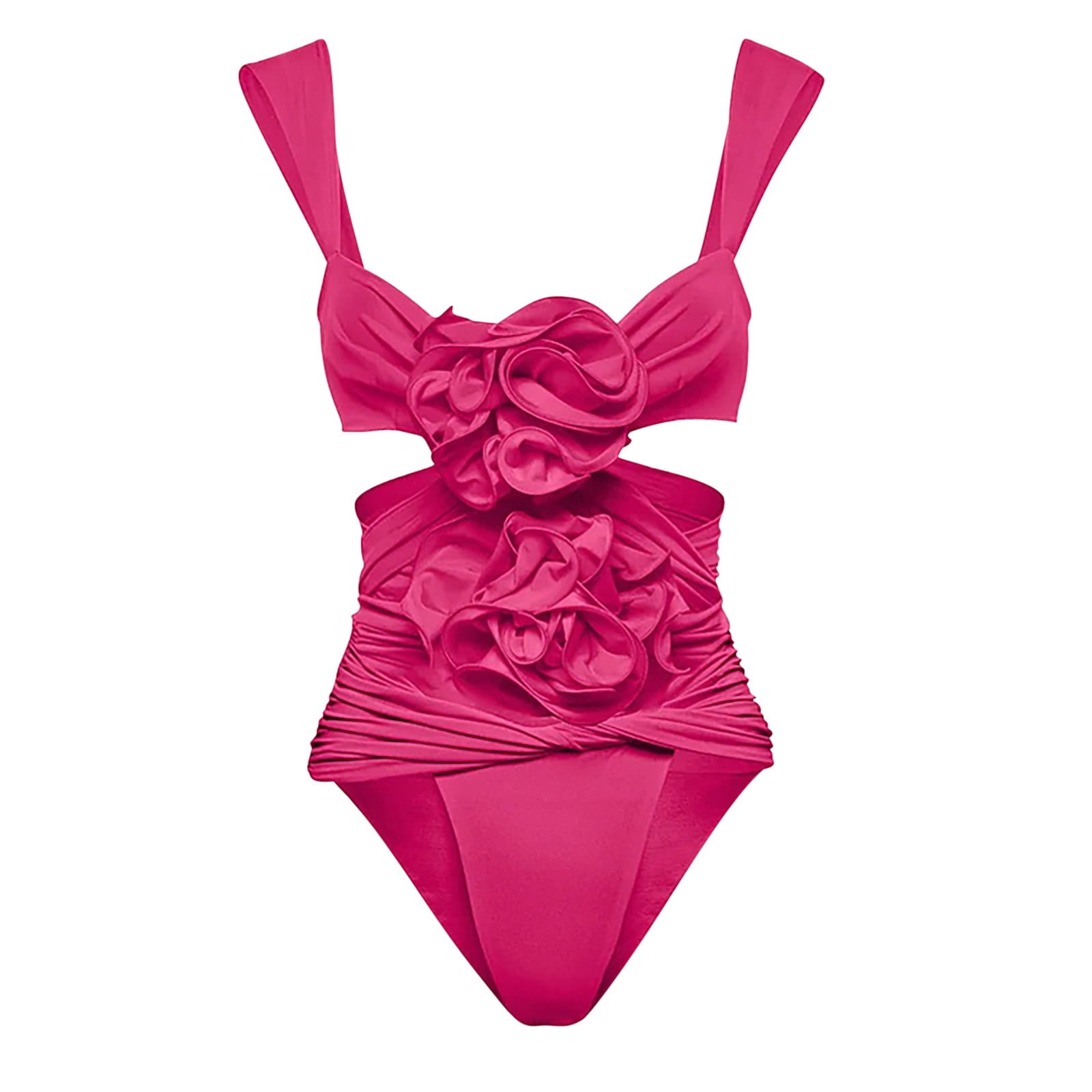 Swimwear Women One Piece Swimsuit Fused Swimming Suit main image 1