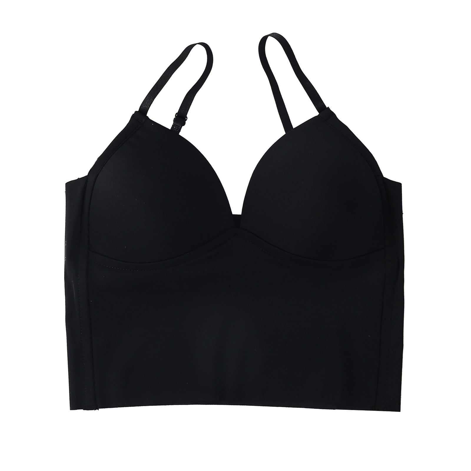 Push Up Underwire Bra Tank With Built In Bra Womens Tank Tops Adjustable Strap Stretch Cotton