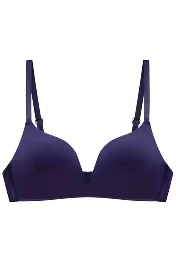Push Up Women's Bra Lightly Lined Women'S Bra Push Up Black Wire T Shirt Bra Small Cup Seamless Bra, Women's Bra 36