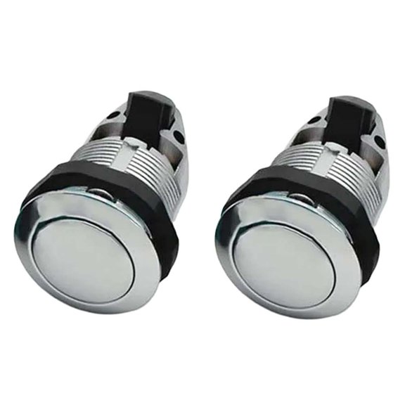 Push button deadbolt vertical door configuration to close deadbolt 2pcs