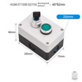 thumbnail image 1 of Push button switch control box 22mm inch with button waterproof and dustproof, 1 of 8