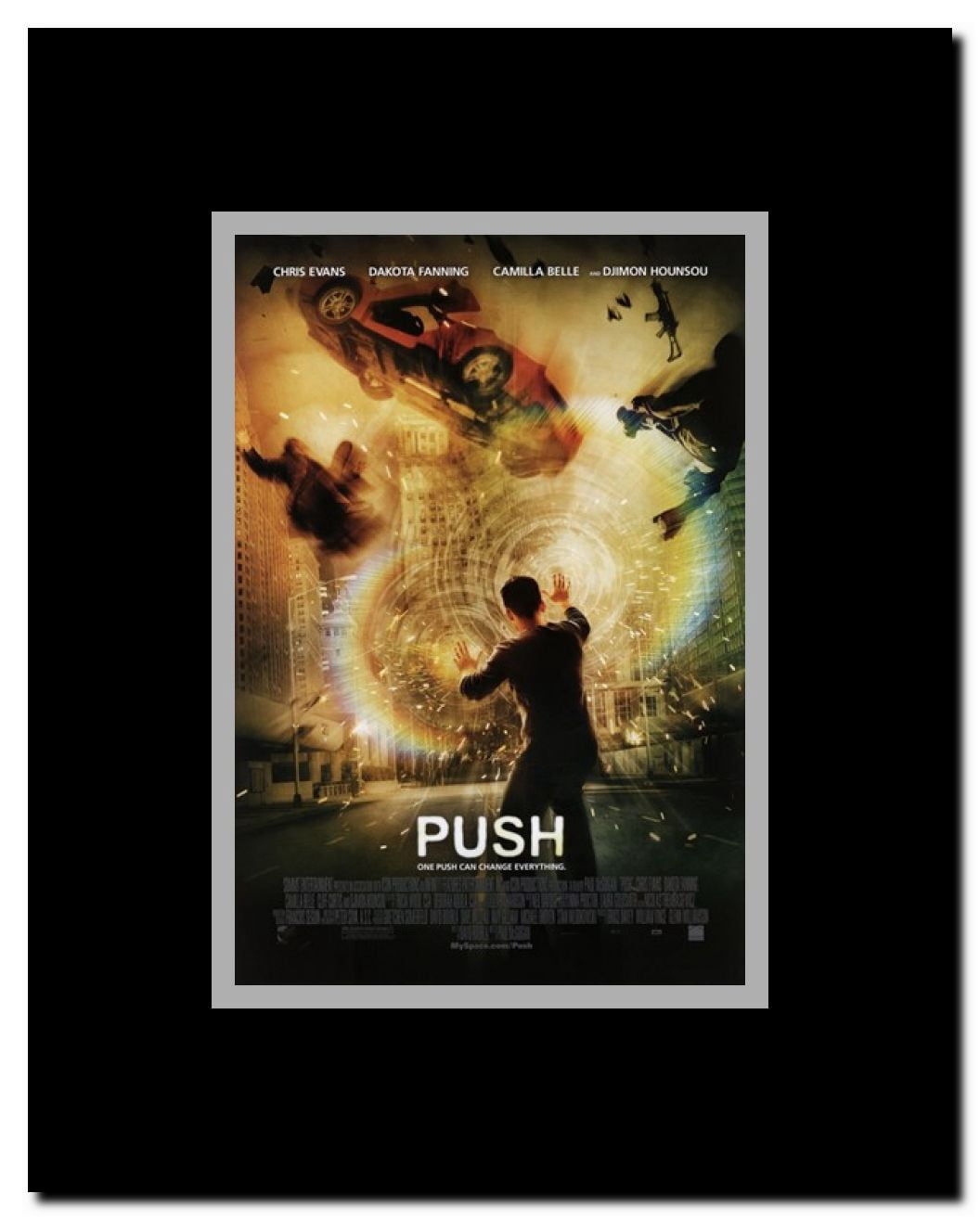 Push c.2009 - style B Framed Movie Poster