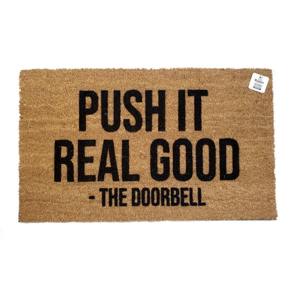 Push it real good doormat | Custom doormat | Funny doorbell doormat | Housewarming Gift | Funny doormat | Front door decor | Funny door mat