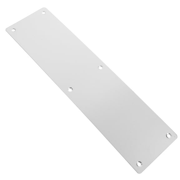 Push-pull Plate Door Kick Plates Fire-proof Door Kick Plates for Interior Doors Stainless Steel 30.00X8.00X0.01CM