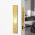 thumbnail image 1 of Push spring pocket door handle sliding door lock sliding door conceal latch, 1 of 5