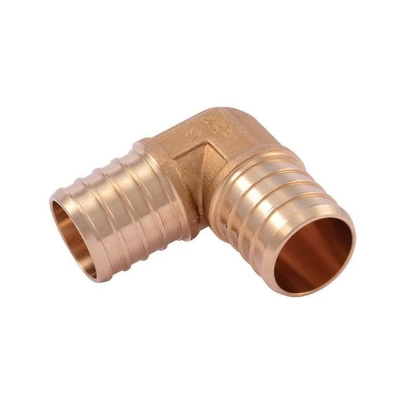 Push to Connect 1 in. Barb x 1 in. Dia. PEX 90 Degree Elbow