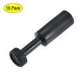 thumbnail image 1 of Push to Connect Fittings, Cap Style Pneumatic Blanking Plugs, Fit for 10mm Inner Dia. Air Hose Tube Pipe, Plastic, 15Pcs, 1 of 5