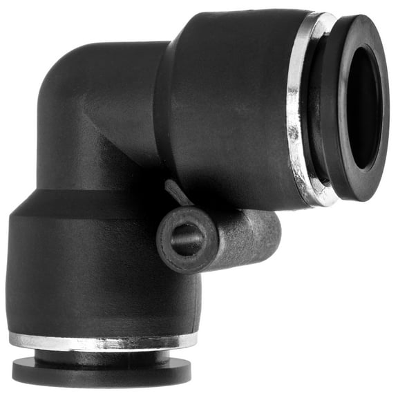 Push to Connect Tube Fitting - Nylon Plastic - Union Elbow - 10mm Tube OD