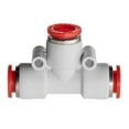 thumbnail image 1 of Push to Connect Tube Fitting - Polybutylene Plastic - Reducing Union Tee - 1/2" x 3/8" Tube OD, 1 of 1