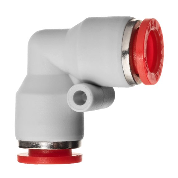 Push to Connect Tube Fitting - Polybutylene Plastic - Union Elbow - 14mm Tube OD