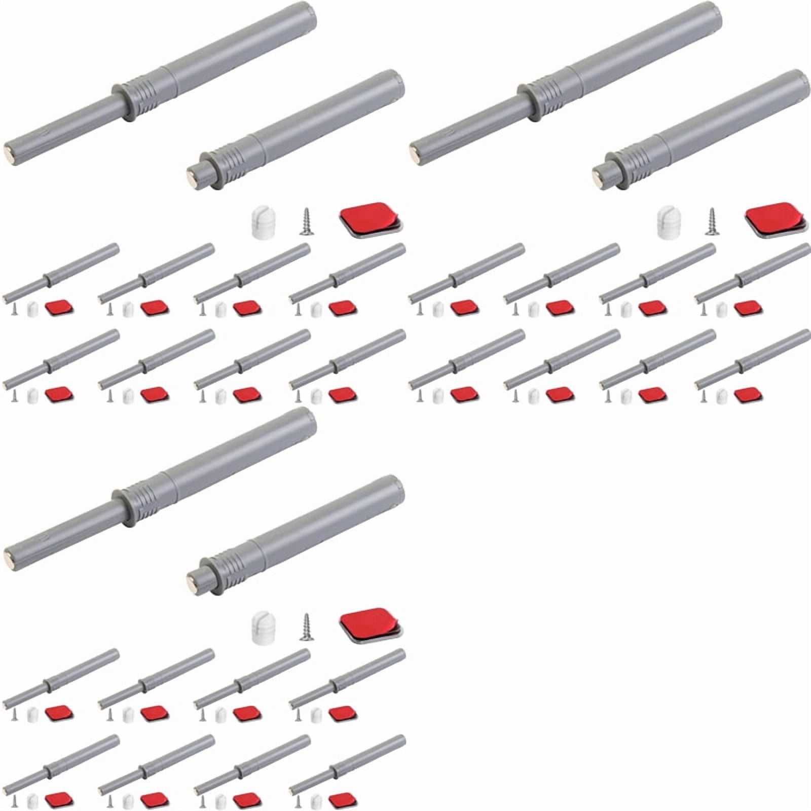 Push to Open Cabinet Hardware 30Pack Push  & Lock for Hidden Door Touch Latches and Catch Push Release Drawer Long