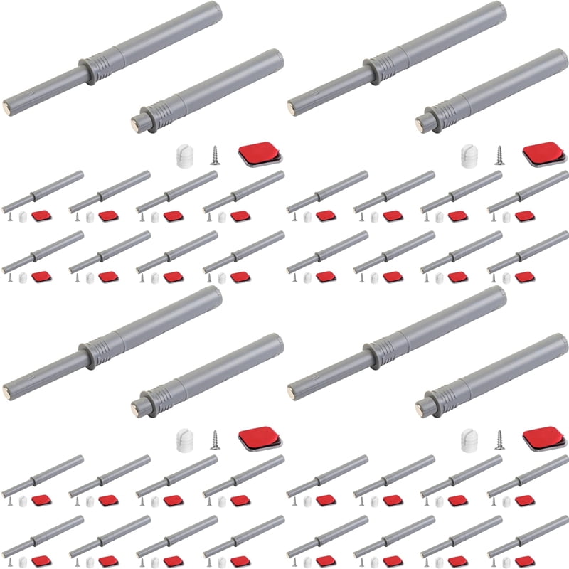Push to Open Cabinet Hardware 40Pack Push  & Lock for Hidden Door Touch Latches and Catch Push Release Drawer Long