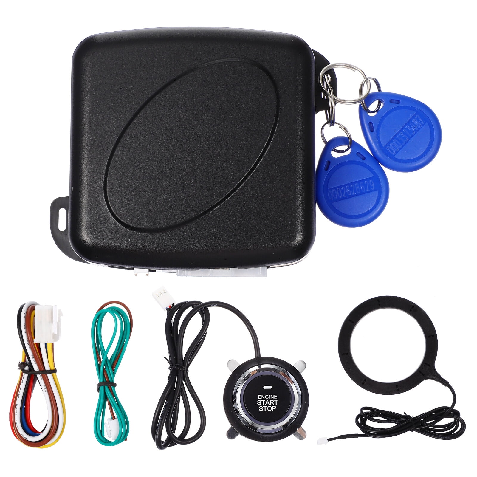 Push to Start Ignition Kit Engine Start Stop Button Keyless Go System