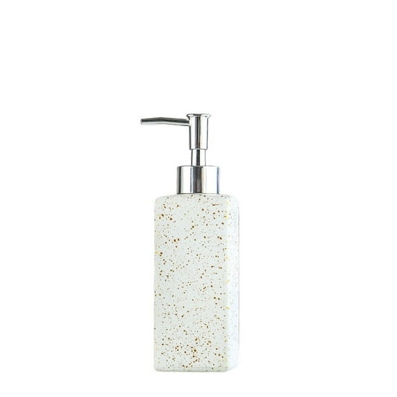 Push to dispense lotion bottle glass empty bottle bathroom soap dispenser rectangle multi-color available