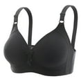 thumbnail image 1 of Push up Bras for Older Women Full Cup Back High Support Lingerie Wireless Large Breasts Bralettes, 1 of 3