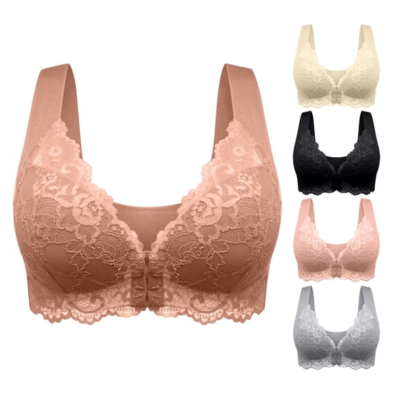 Push up Bras for Women Bras for Women Seamless Bras for Women Front Closure Bras
