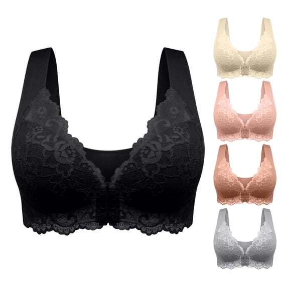 Push up Bras for Women Bras for Women Seamless Bras for Women Front Closure Bras