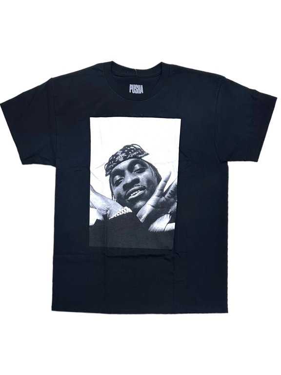 Men's Officially Licensed Daytona Album Cover Photo Tee T-Shirt (Large, Black)
