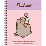 Pusheen 16-Month 2026-2027 Weekly/Monthly Planner Calendar, Paperback
