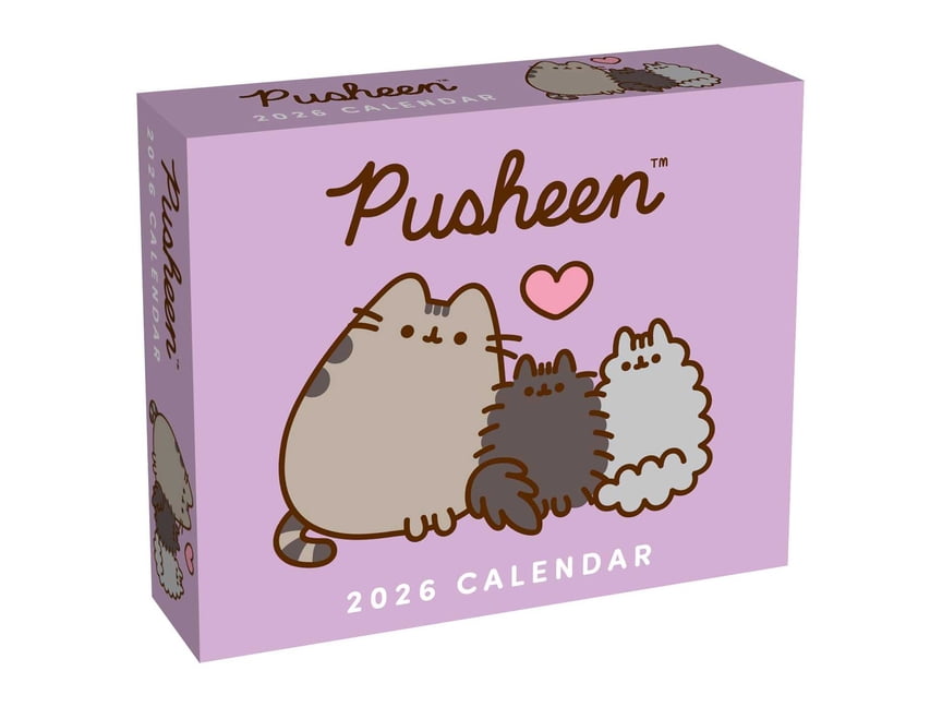 Pusheen 2026 Day-To-Day Calendar, (Paperback)