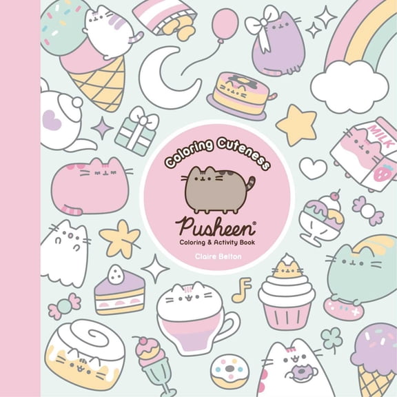 Coloring Cuteness: A Pusheen Coloring and Activity Book (Paperback)