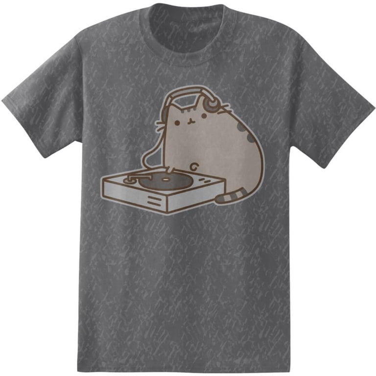 Pusheen - DJ Apparel T-Shirt - Grey - Walmart.com