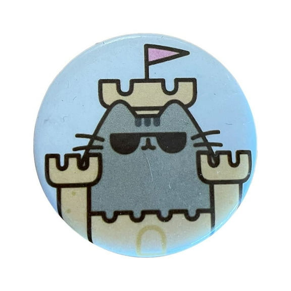 Pusheen Facebook Cat 1 1/4 Pin Pinback Button